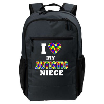 I Love My Autistic Niece Autism Daily Commute Backpack