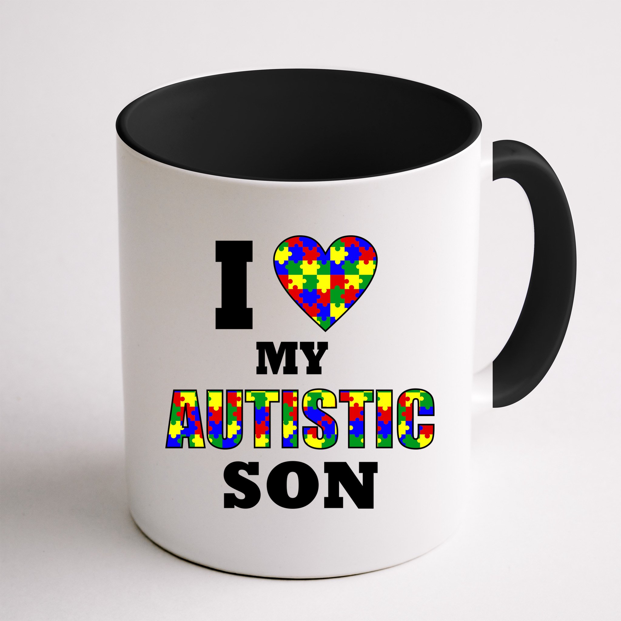 I Love My Autistic Son Autism Mug