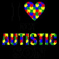 I Love My Autistic Son Autism Mug