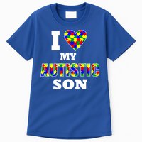 I Love My Autistic Son Autism Tall T-Shirt