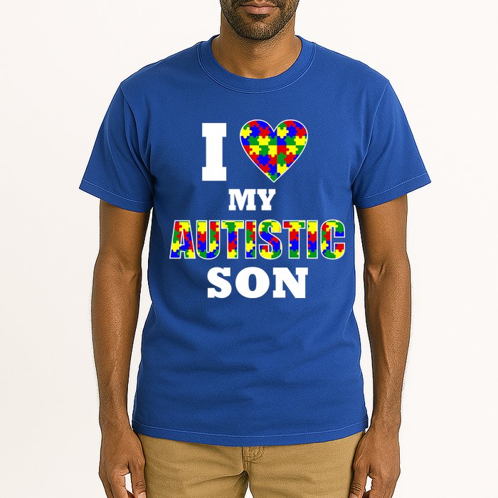 I Love My Autistic Son Autism Tall T-Shirt