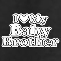 I Love My Baby Brother Adult Drive Performance Visor