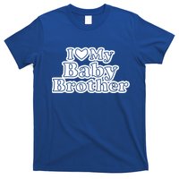 I Love My Baby Brother T-Shirt