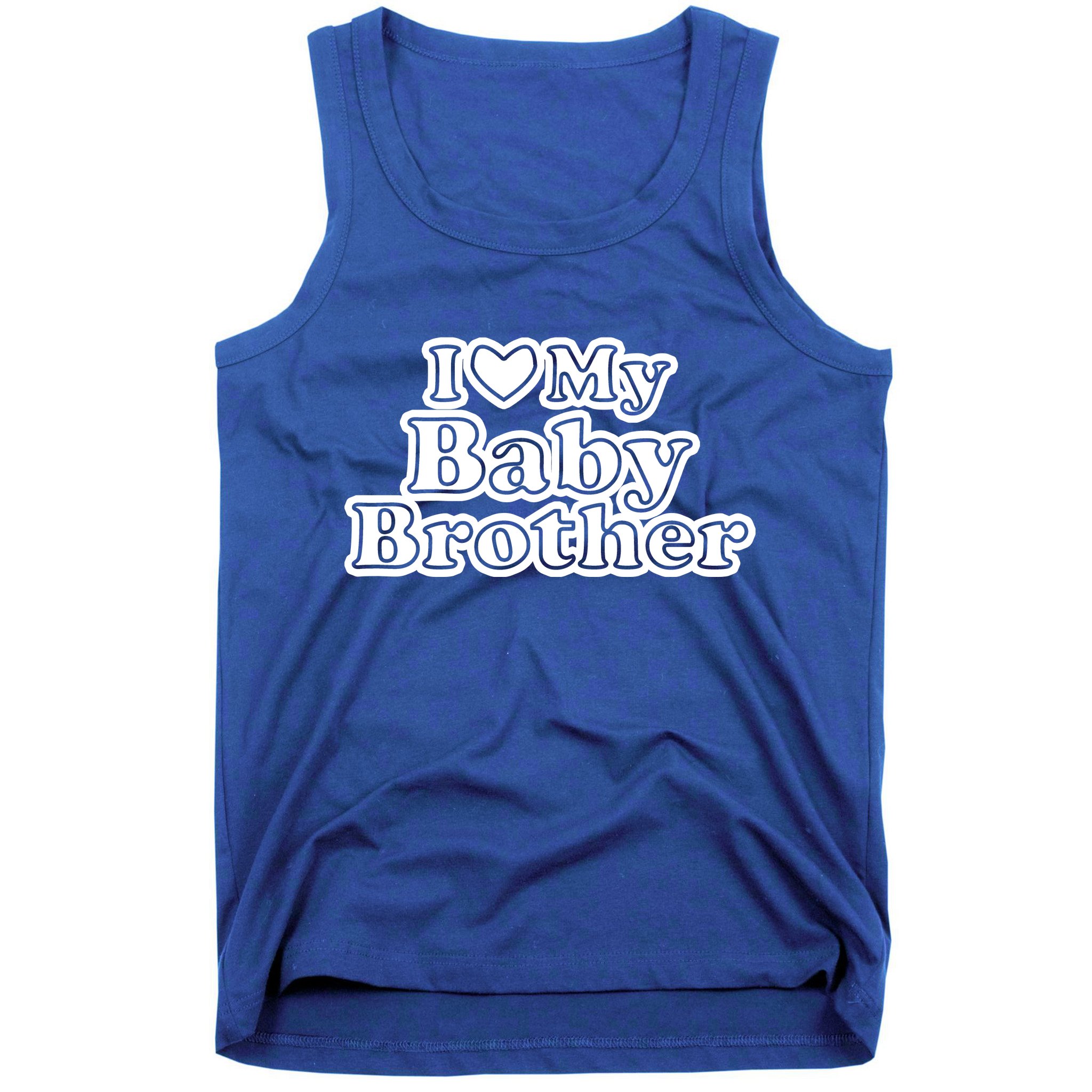 I Love My Baby Brother Tank Top