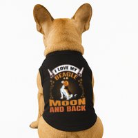 I Love My Beagle To The Moon and Back Doggie Tank
