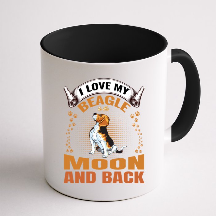 I Love My Beagle To The Moon and Back Mug