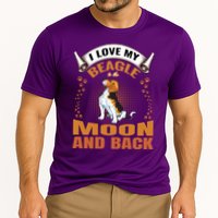 I Love My Beagle To The Moon and Back Performance Shirt
