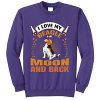 I Love My Beagle To The Moon and Back Sweatshirt