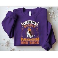 I Love My Beagle To The Moon and Back Sweatshirt