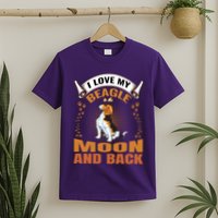 I Love My Beagle To The Moon and Back T-Shirt