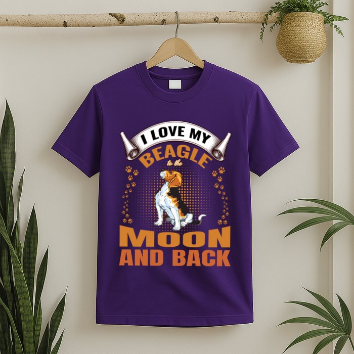I Love My Beagle To The Moon and Back T-Shirt