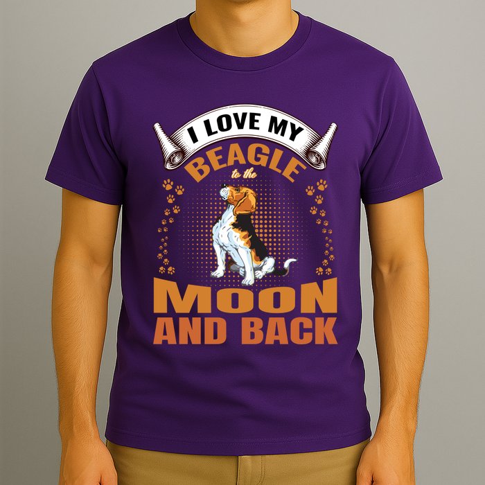 I Love My Beagle To The Moon and Back T-Shirt