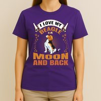 I Love My Beagle To The Moon and Back T-Shirt