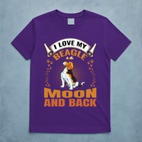 I Love My Beagle To The Moon and Back T-Shirt