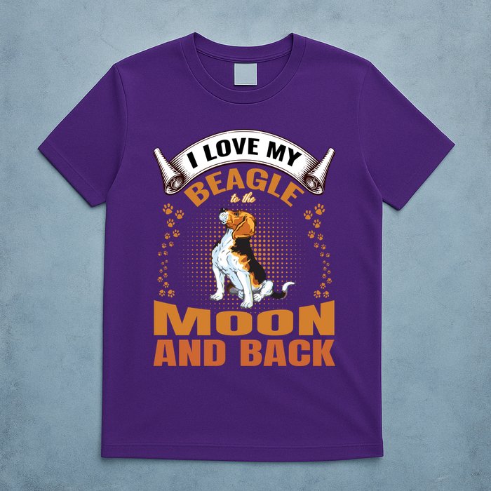 I Love My Beagle To The Moon and Back T-Shirt