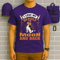 I Love My Beagle To The Moon and Back T-Shirt