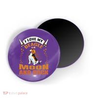 I Love My Beagle To The Moon and Back Magnet