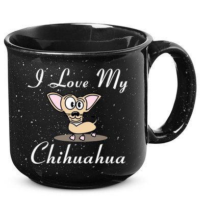 I Love My Chihuahua 15oz Campfire Ceramic Mug