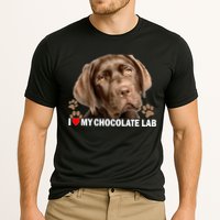 I Love My Chocolate Lab Cooling Performance Crew T-Shirt