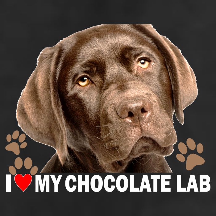 I Love My Chocolate Lab Adult Drive Performance Visor