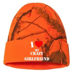 I Love My Crazy Girlfriend Kati Licensed 12" Camo Beanie