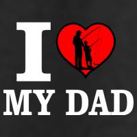 I Love My Dad Heart Adult Drive Performance Visor