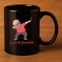 I Love My Granddab 11oz C Handle Ceramic Mug