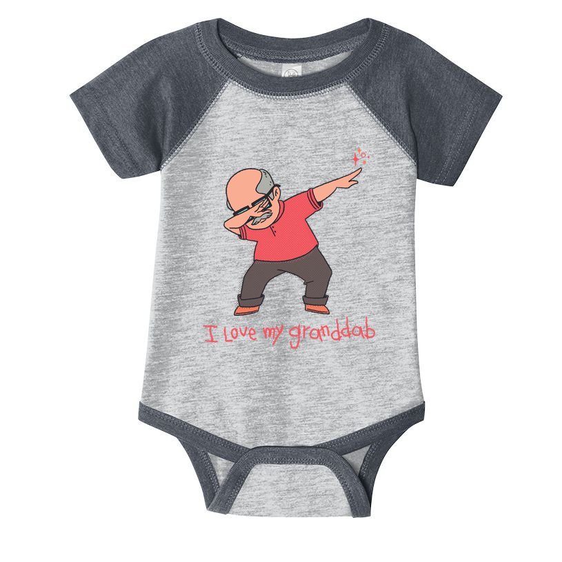 I Love My Granddab Infant Baby Jersey Bodysuit