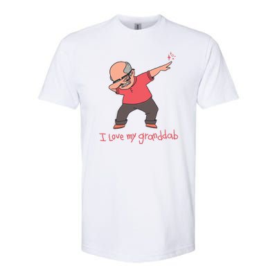 I Love My Granddab Softstyle CVC T-Shirt