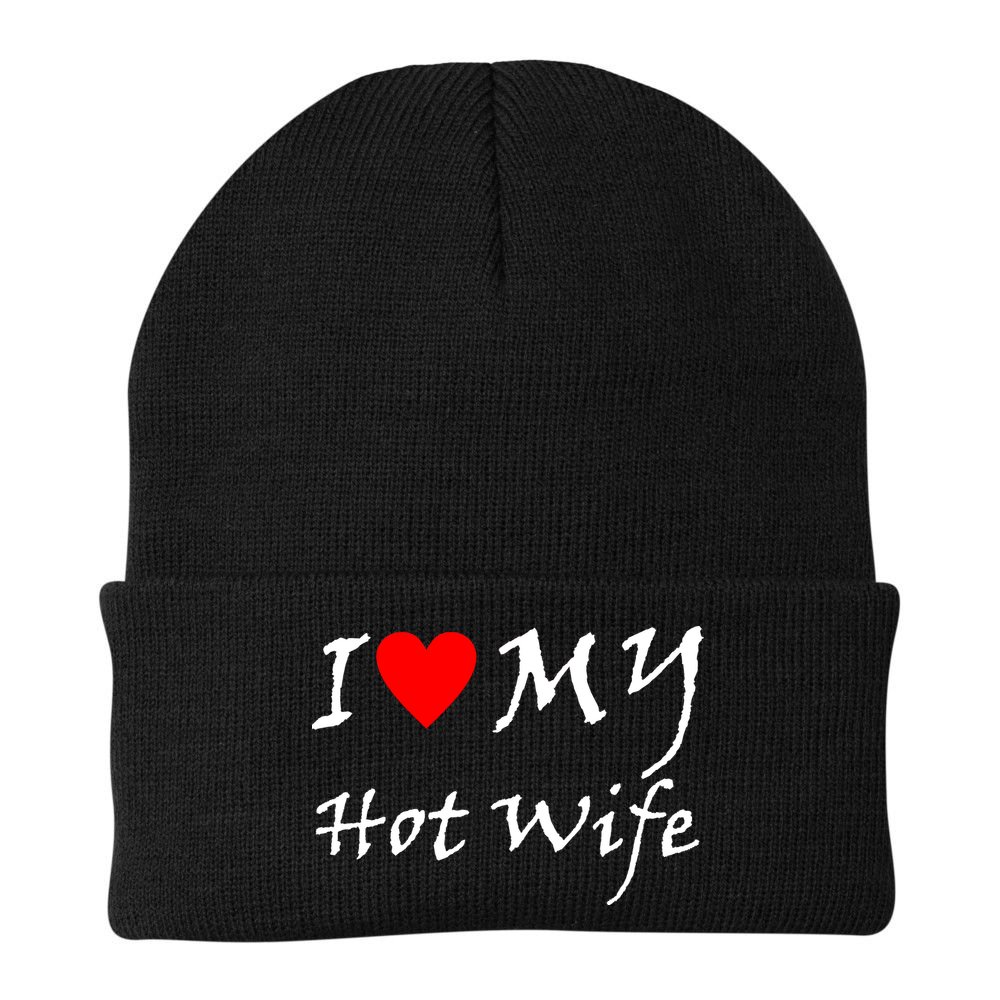 I Love My Hot Wife Beanie