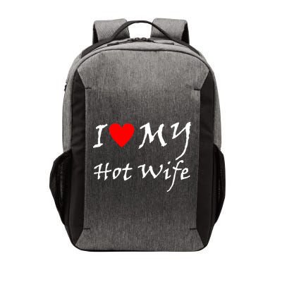 I Love My Hot Wife Vector Backpack