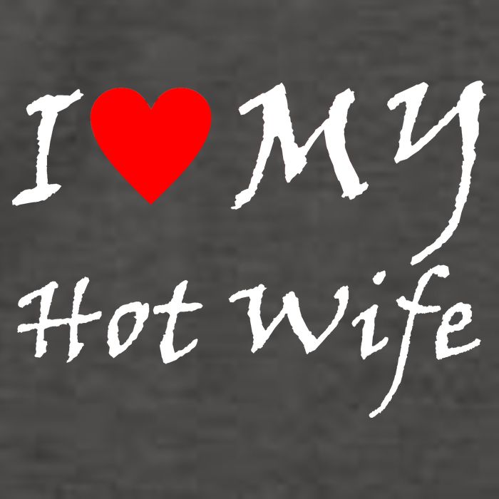 I Love My Hot Wife Vector Backpack