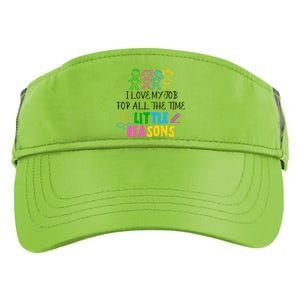 I Love My Job For All The Time Little Reasons Adult Drive Performance Visor