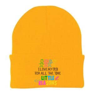 I Love My Job For All The Time Little Reasons Knit Cap Winter Beanie