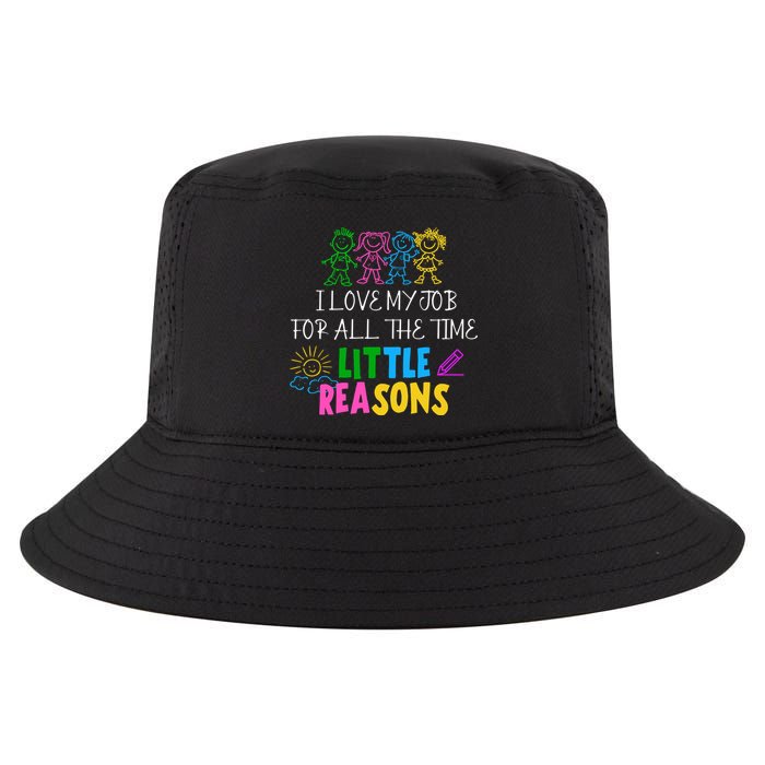 I Love My Job For All The Time Little Reasons Cool Comfort Performance Bucket Hat