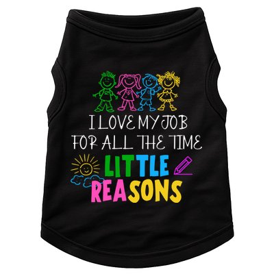 I Love My Job For All The Time Little Reasons Doggie Tank