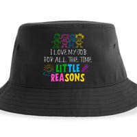 I Love My Job For All The Time Little Reasons Sustainable Bucket Hat