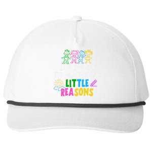 I Love My Job For All The Time Little Reasons Snapback Five-Panel Rope Hat