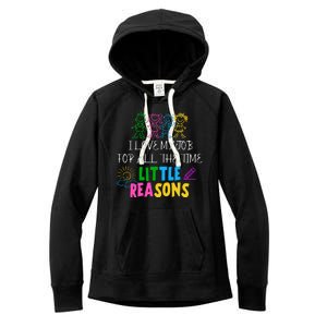 I Love My Job For All The Time Little Reasons Women's Fleece Hoodie