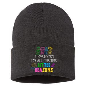 I Love My Job For All The Time Little Reasons Sustainable Knit Beanie