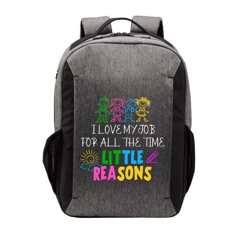 I Love My Job For All The Time Little Reasons Vector Backpack