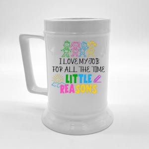 I Love My Job For All The Time Little Reasons Beer Stein