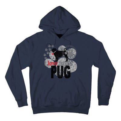 I Love My Pug - Dog Tall Hoodie