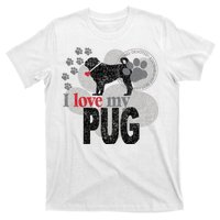 I Love My Pug - Dog T-Shirt