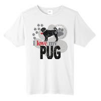 I Love My Pug - Dog Tall Fusion ChromaSoft Performance T-Shirt