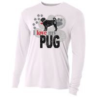 I Love My Pug - Dog Cooling Performance Long Sleeve Crew