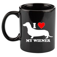 I Love My Wiener 11oz C Handle Ceramic Mug
