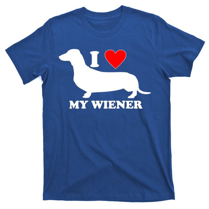 I Love My Wiener T-Shirt