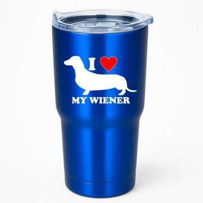 I Love My Wiener Tumbler