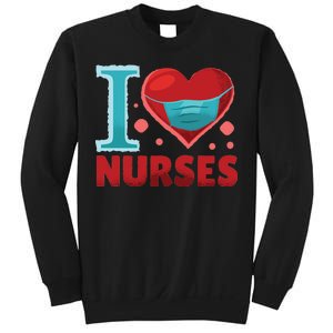 I Love Nurses Sweatshirt